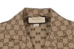 GUCCI linen blend canvas shirt（102950） - 图片 7