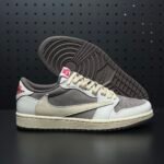 【LJR】Travis Scott × Nike Air Jordan 1 Low OG SP "Reverse Mocha/Sail and Ridgerock"LJR（DM7866-162） - 图片 4