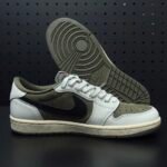 【LJR】Travis Scott × Nike Air Jordan 1 Low OG SP "Olive"LJR(DM7866-200) - 图片 3