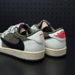 【LJR】Travis Scott × Nike Air Jordan 1 Low OG SP "Olive"LJR(DM7866-200) - 图片 6