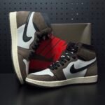 【LJR】Travis Scott × Nike Air Jordan 1 Retro High OG TS SP "Sail/Dark Mocha"LJR(CD4487-100) - 图片 4