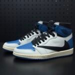【LJR】Travis Scott × Fragment × Nike Air Jordan 1 Retro High OG SP "Military Blue" LJR(DH3227-105)