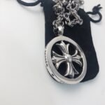 CHROME HEARTS Large round cross necklace（CHROME HEARTS 249） - 图片 3