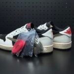 【LJR】Travis Scott × Nike WMNS Air Jordan 1 Low OG "Medium Olive"LJR（DZ4137-106） - 图片 5