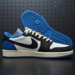 【LJR】Travis Scott × Fragment × Nike Air Jordan 1 Low OG SP "Military Blue"LJR（DM7866-140） - 图片 2