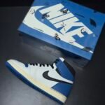 【LJR】Travis Scott × Fragment × Nike Air Jordan 1 Retro High OG SP "Military Blue" LJR(DH3227-105) - 图片 3