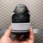 Nike Air Force 1 Low x LOUIS VUITTON LV 'Black White2'（1A9V1） - 图片 2
