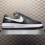 Nike Air Force 1 Low x LOUIS VUITTON LV 'Black White2'（1A9V1） - 图片 3