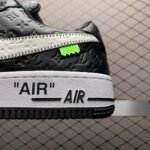 Nike Air Force 1 Low x LOUIS VUITTON LV 'Black White2'（1A9V1） - 图片 4