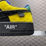 Nike Air Force 1 Low x Louis Vuitton 'Silver Black'（1A9VCH） - 图片 4