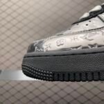 Nike Air Force 1 Low x Louis Vuitton 'Silver Black'（1A9VCH） - 图片 6