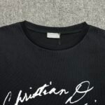 DIOR 24FW Christian short sleeve t-shirt  BLACK（493J696F0554-C980） - 图片 4