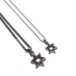 Chrome Hearts Six-pointed Star Necklace（CHROME HEARTS 328）