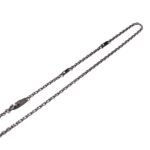 LOUIS VUITTON Necklace Pendant LV Initial Turquoise Metal （M68904） - 图片 7