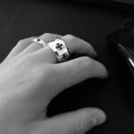 Chrome hearts wide concave cross ring（CHROME HEARTS 296） - 图片 5