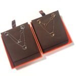 Hermes Vertige Cœur necklace and earrings （H119311B-00ST） - 图片 2
