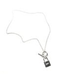 Hermes Amulettes Cadena Pendant "Silver"（H121331B-00）