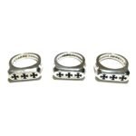 CHROME HEARTS Three Cross Flower Ring（CHROME HEARTS 282） - 图片 5
