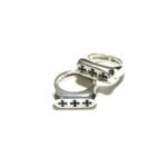 CHROME HEARTS Three Cross Flower Ring（CHROME HEARTS 282） - 图片 4