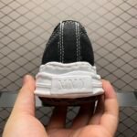 Maison MIHARA YASUHIRO HANK OG Sole Canvas Low-top Sneaker "Black" (A05FW702) - 图片 3