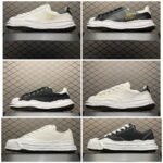 Maison MIHARA YASUHIRO HANK OG Sole Canvas Low-top Sneaker "Black" (A05FW702) - 图片 6