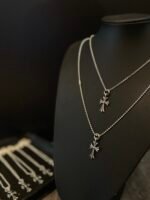 Chrome Hearts Letter Ring Cross Necklace（CHROME HEARTS 414） - 图片 8