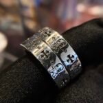 CHROME HEARTS Skull letter ring（CHROME HEARTS 256） - 图片 5