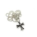 CHROME HEARTS Double Cross Flower Necklace（CHROME HEARTS 255） - 图片 7