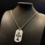 Chrome Hearts Embossed Cross Military Plate（CHROME HEARTS 324） - 图片 7