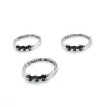 CHROME HEARTS Three Cross Flower Ring（CHROME HEARTS 281） - 图片 4