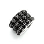 CHROME HEARTS Three-layer cross flower ring（CHROME HEARTS 279） - 图片 3