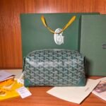 Goyard Boeing 25 Toilet Bag Green（BOEING025TY-09CL09P）