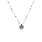 Chrome hearts cross heart necklace（CHROME HEARTS 302）
