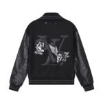 Louis Vuitton SS22 Baseball Jacket Men's Black（1AA7EQ） - 图片 2