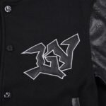 Louis Vuitton SS22 Baseball Jacket Men's Black（1AA7EQ） - 图片 8
