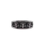 CHROME HEARTS Scout Flower Asymmetric Ring（CHROME HEARTS 234）