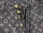 Louis Vuitton Baggy Denim Pants Black (1AAGPQ） - 图片 3