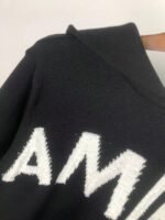 AMIRI Eyelash Logo Knitted Hoodie (PF22MKH005-001） - 图片 12