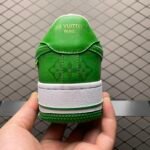 Louis Vuitton × Nike Air Force 1 Low by Virgil Abloh "White & Gym Green"（1A9V9V） - 图片 2