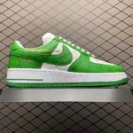 Louis Vuitton × Nike Air Force 1 Low by Virgil Abloh "White & Gym Green"（1A9V9V） - 图片 3