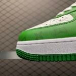 Louis Vuitton × Nike Air Force 1 Low by Virgil Abloh "White & Gym Green"（1A9V9V） - 图片 6