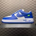 Louis Vuitton × Nike Air Force 1 Low by Virgil Abloh "White & Team Royal Blue"（1A9VAO）
