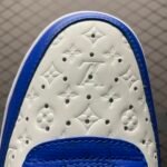 Louis Vuitton × Nike Air Force 1 Low by Virgil Abloh "White & Team Royal Blue"（1A9VAO） - 图片 7