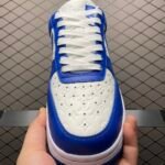 Louis Vuitton × Nike Air Force 1 Low by Virgil Abloh "White & Team Royal Blue"（1A9VAO） - 图片 8