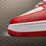 Louis Vuitton × Nike Air Force 1 Low by Virgil Abloh "White & Comet Red"（1A9VA7） - 图片 6