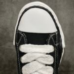 Maison MIHARA YASUHIRO PETERSON OG Sole Canvas Low-top Sneaker "Black" (A01FW703) - 图片 5