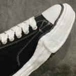 Maison MIHARA YASUHIRO PETERSON OG Sole Canvas Low-top Sneaker "Black" (A01FW703) - 图片 9