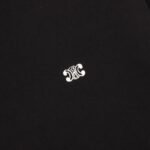 CELINE Triomphe hooded sweater in cotton and cashmere (2Y35D450I-38AW） - 图片 3