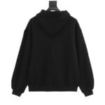 CELINE Triomphe hooded sweater in cotton and cashmere (2Y35D450I-38AW） - 图片 2