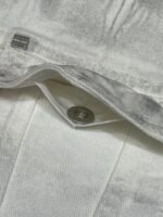 Givenchy Oversized sleeveless jacket in denim in - grey/white（BM012A5Y4U-069） - 图片 4